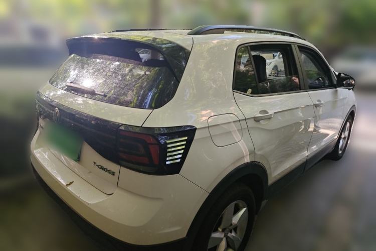 Used Volkswagen T-Cross 2019 1.5L Automatic Fashion Edition Rear Right 45 Deg