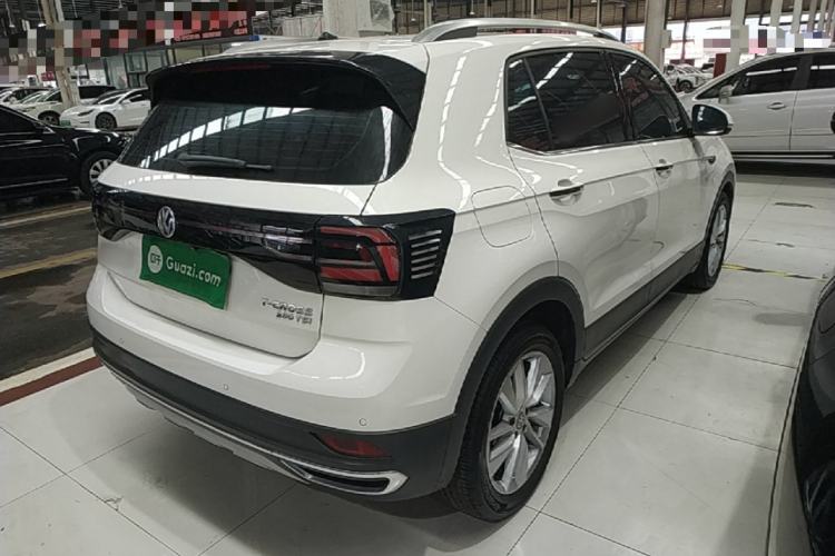 Used Volkswagen T-Cross 2019 280TSI DSG Comfort Edition Rear Right 45 Deg