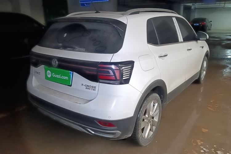 Used Volkswagen T-Cross 2019 280TSI DSG Comfort Edition Rear Right 45 Deg