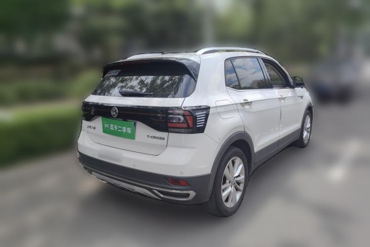 Used Volkswagen T-Cross 2019 1.5L Automatic Comfort Edition Rear Right 45 Deg