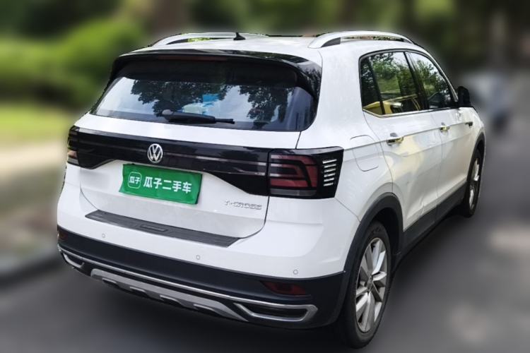Used Volkswagen T-Cross 2019 1.5L Automatic Comfort Edition Rear Right 45 Deg