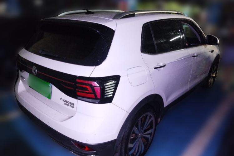 Used Volkswagen T-Cross 2019 280TSI DSG Luxury Edition Rear Right 45 Deg