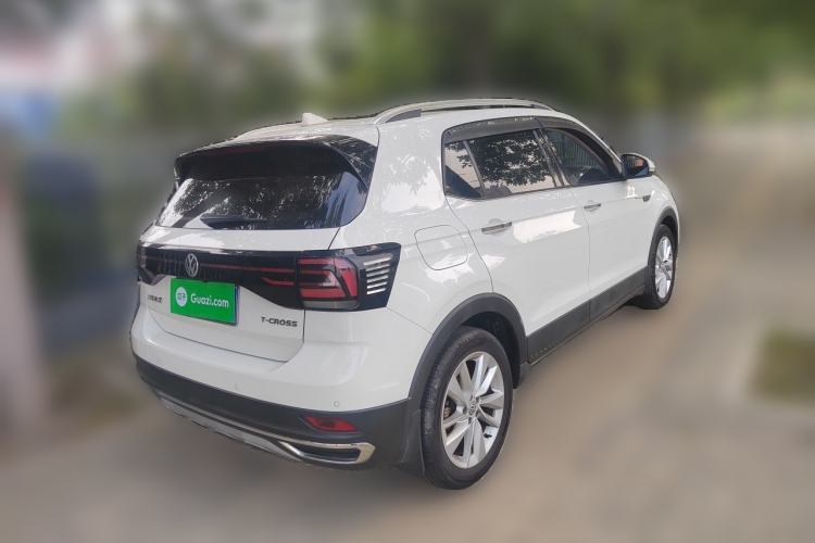 Used Volkswagen T-Cross 2019 1.5L Automatic Comfort Edition Rear Right 45 Deg