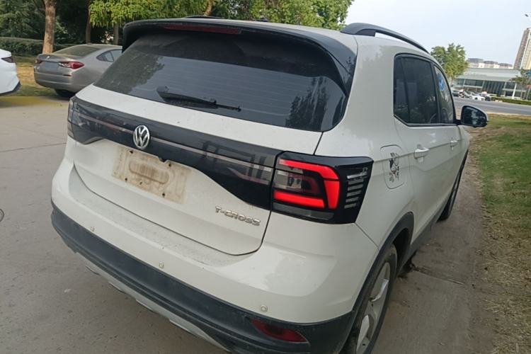 Used Volkswagen T-Cross 2019 1.5L Automatic Fashion Edition Rear Right 45 Deg