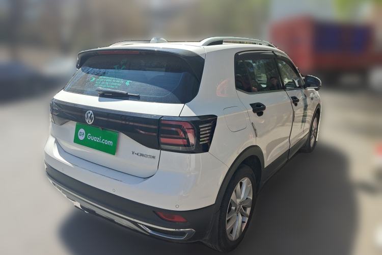 Used Volkswagen T-Cross 2019 1.5L Automatic Comfort Edition Rear Right 45 Deg