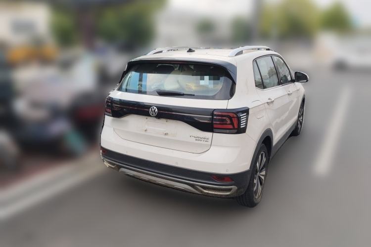 Used Volkswagen T-Cross 2019 280TSI DSG Luxury Edition Rear Right 45 Deg