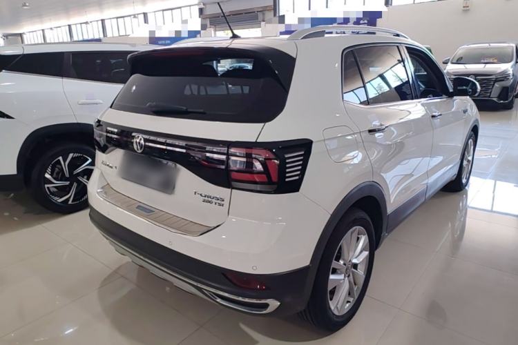 Used Volkswagen T-Cross 2019 280TSI DSG Comfort Edition Rear Right 45 Deg