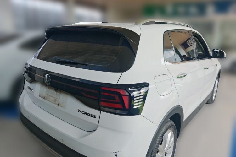 Used Volkswagen T-Cross 2019 1.5L Automatic Comfort Edition Rear Right 45 Deg