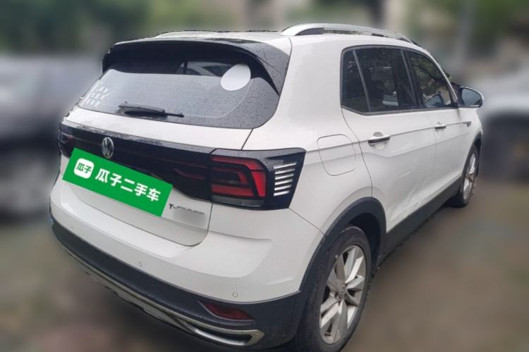 Used Volkswagen T-Cross 2019 280TSI DSG Comfort Edition Rear Right 45 Deg