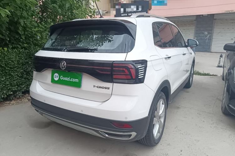 Used Volkswagen T-Cross 2019 1.5L Automatic Comfort Edition Rear Right 45 Deg