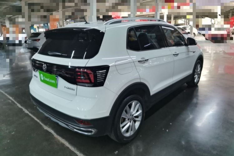 Used Volkswagen T-Cross 2019 1.5L Automatic Comfort Edition Rear Right 45 Deg