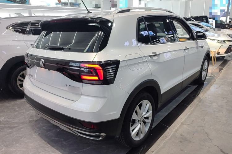 Used Volkswagen T-Cross 2019 280TSI DSG Comfort Edition Rear Right 45 Deg