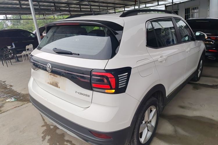 Used Volkswagen T-Cross 2019 1.5L Automatic Fashion Edition Rear Right 45 Deg
