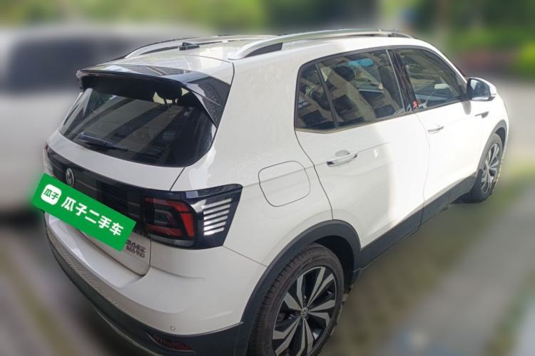 Used Volkswagen T-Cross 2019 280TSI DSG Luxury Edition Rear Right 45 Deg
