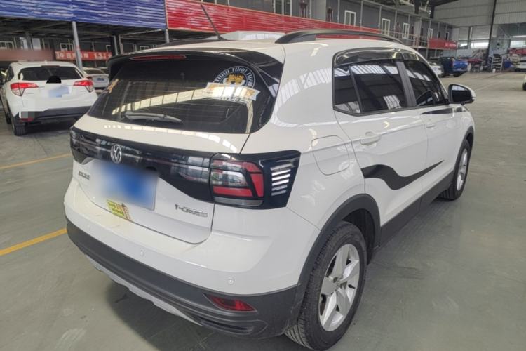 Used Volkswagen T-Cross 2019 1.5L Automatic Fashion Edition Rear Right 45 Deg