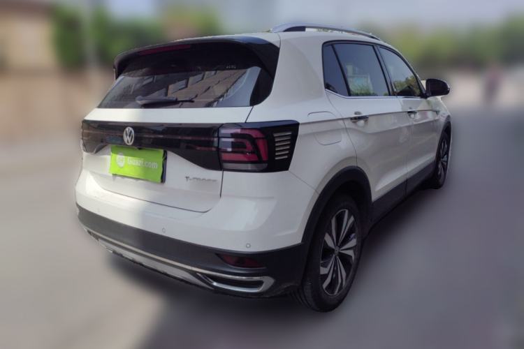 Used Volkswagen T-Cross 2019 280TSI DSG Luxury Edition Rear Right 45 Deg