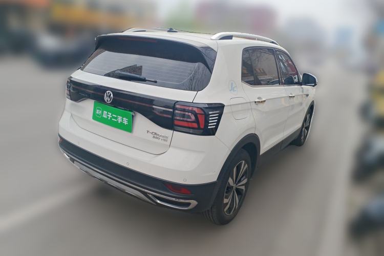Used Volkswagen T-Cross 2019 280TSI DSG Luxury Edition Rear Right 45 Deg