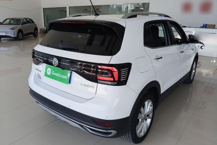 Used Volkswagen T-Cross 2019 1.5L Automatic Comfort Edition Rear Right 45 Deg
