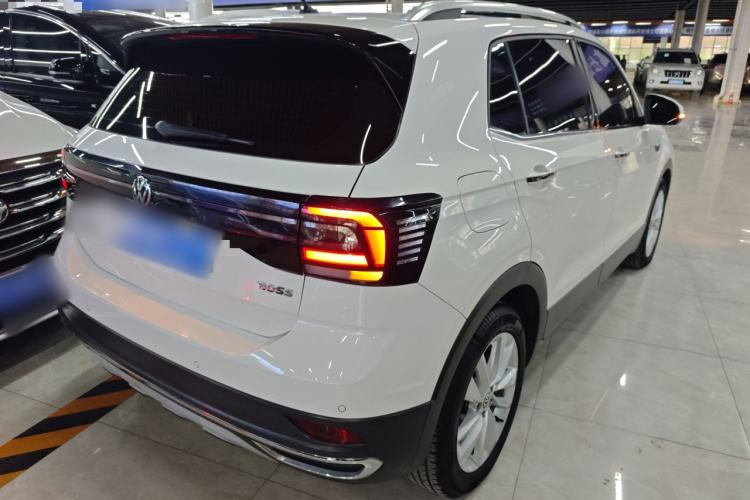 Used Volkswagen T-Cross 2019 1.5L Automatic Comfort Edition Rear Right 45 Deg