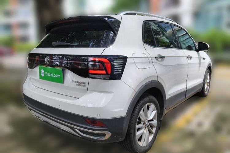 Used Volkswagen T-Cross 2019 280TSI DSG Comfort Edition Rear Right 45 Deg