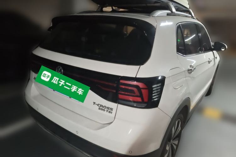 Used Volkswagen T-Cross 2019 280TSI DSG Luxury Edition Rear Right 45 Deg