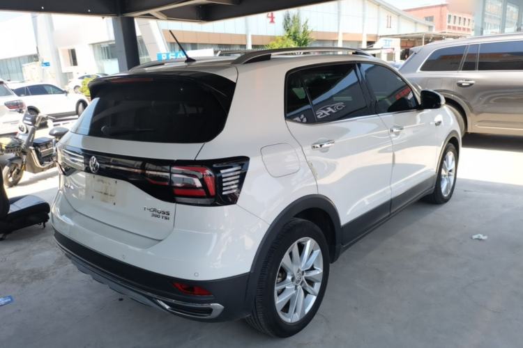 Used Volkswagen T-Cross 2019 280TSI DSG Comfort Edition Rear Right 45 Deg