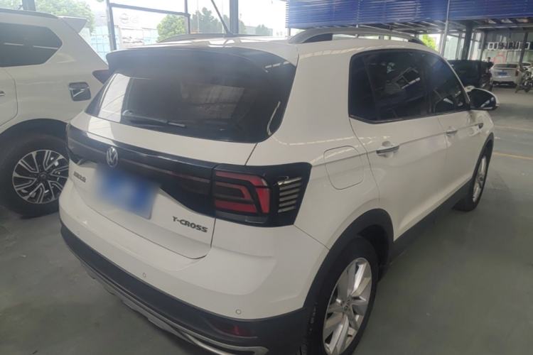 Used Volkswagen T-Cross 2019 1.5L Automatic Comfort Edition Rear Right 45 Deg