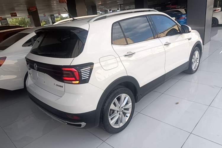 Used Volkswagen T-Cross 2019 1.5L Automatic Comfort Edition Rear Right 45 Deg
