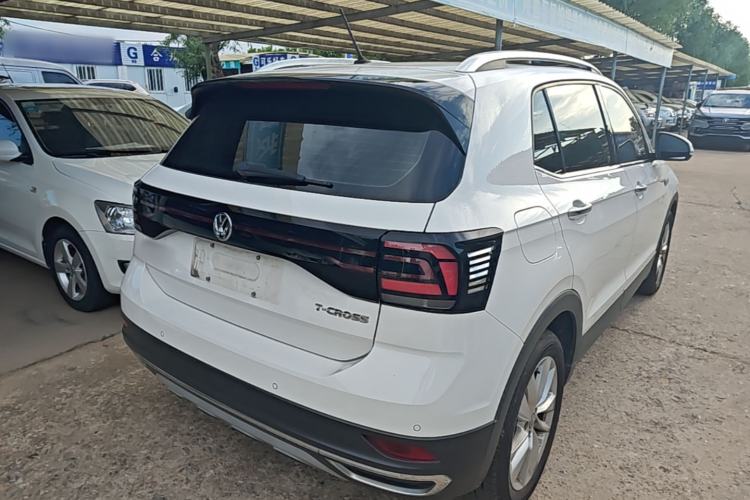 Used Volkswagen T-Cross 2019 1.5L Automatic Comfort Edition Rear Right 45 Deg