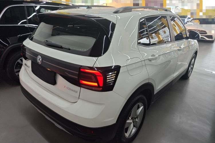 Used Volkswagen T-Cross 2019 1.5L Automatic Fashion Edition Rear Right 45 Deg