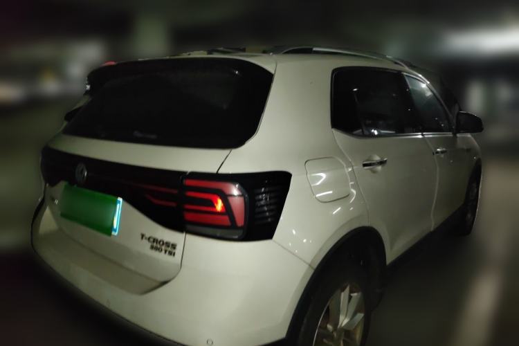 Used Volkswagen T-Cross 2019 280TSI DSG Comfort Edition Rear Right 45 Deg