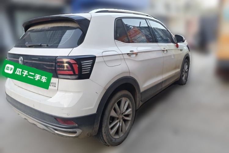 Used Volkswagen T-Cross 2019 280TSI DSG Comfort Edition Rear Right 45 Deg
