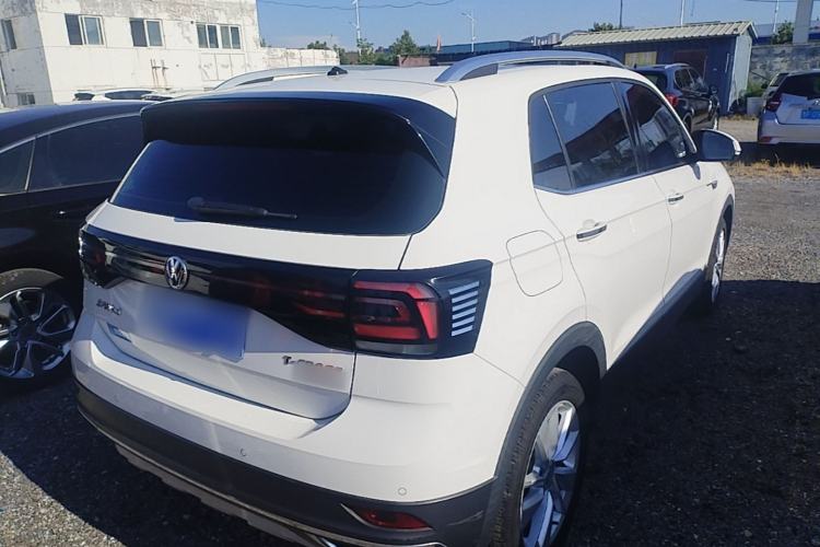 Used Volkswagen T-Cross 2019 280TSI DSG Comfort Edition Rear Right 45 Deg