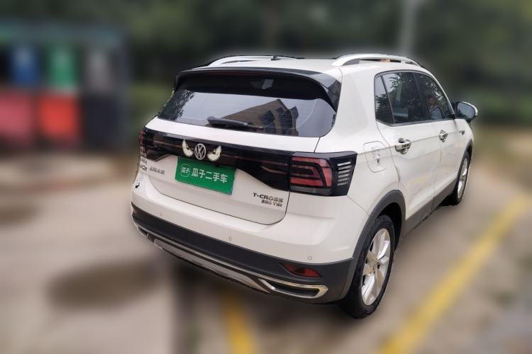 Used Volkswagen T-Cross 2019 280TSI DSG Comfort Edition Rear Right 45 Deg