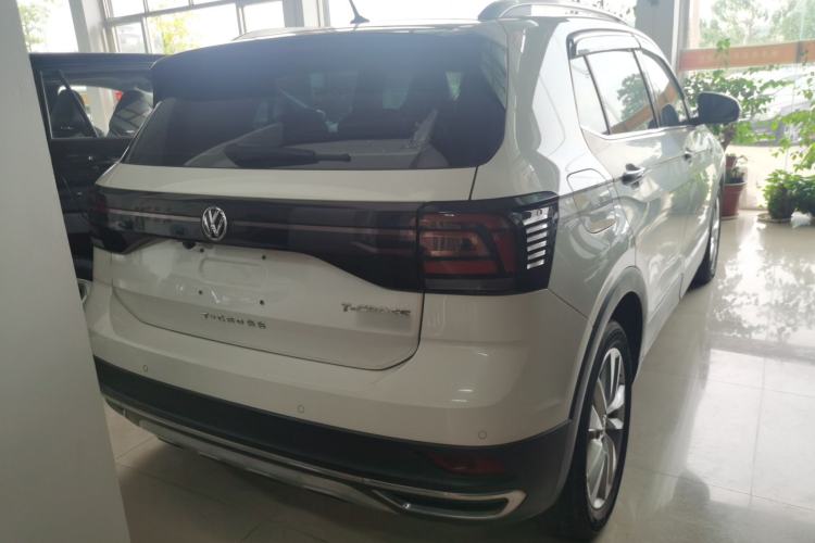 Used Volkswagen T-Cross 2019 280TSI DSG Comfort Edition Rear Right 45 Deg