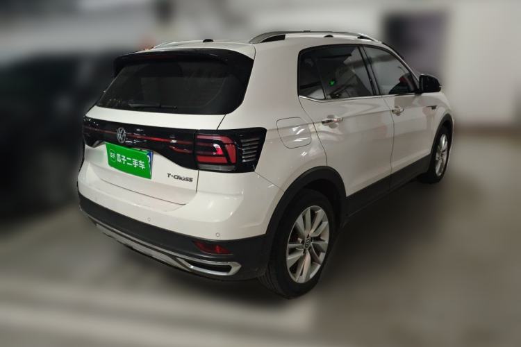 Used Volkswagen T-Cross 2019 280TSI DSG Comfort Edition Rear Right 45 Deg