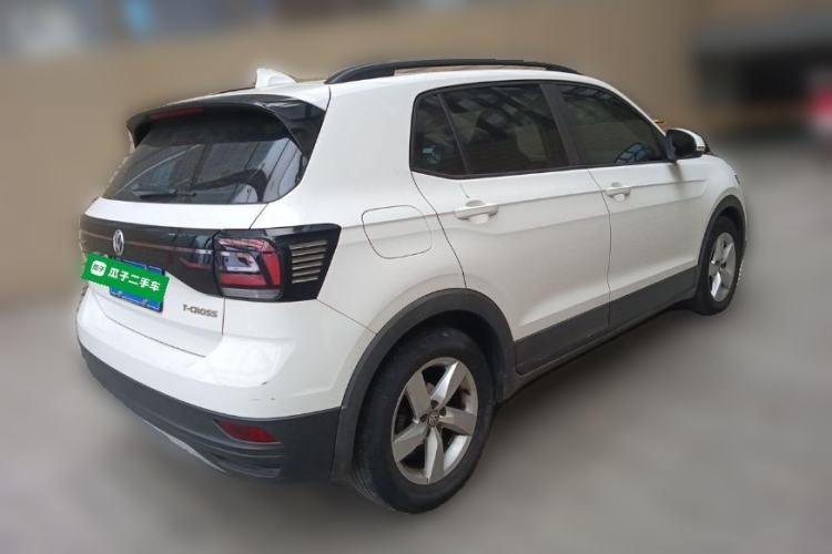 Used Volkswagen T-Cross 2019 1.5L Automatic Fashion Edition Rear Right 45 Deg