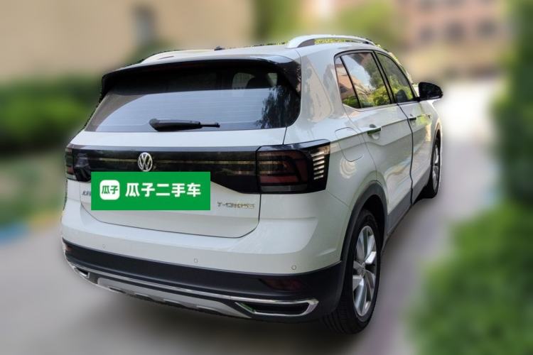 Used Volkswagen T-Cross 2019 1.5L Automatic Comfort Edition Rear Right 45 Deg