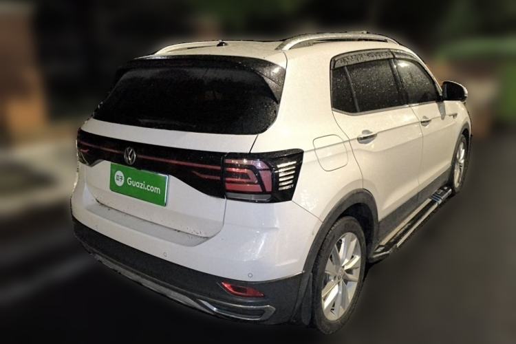 Used Volkswagen T-Cross 2019 280TSI DSG Comfort Edition Rear Right 45 Deg