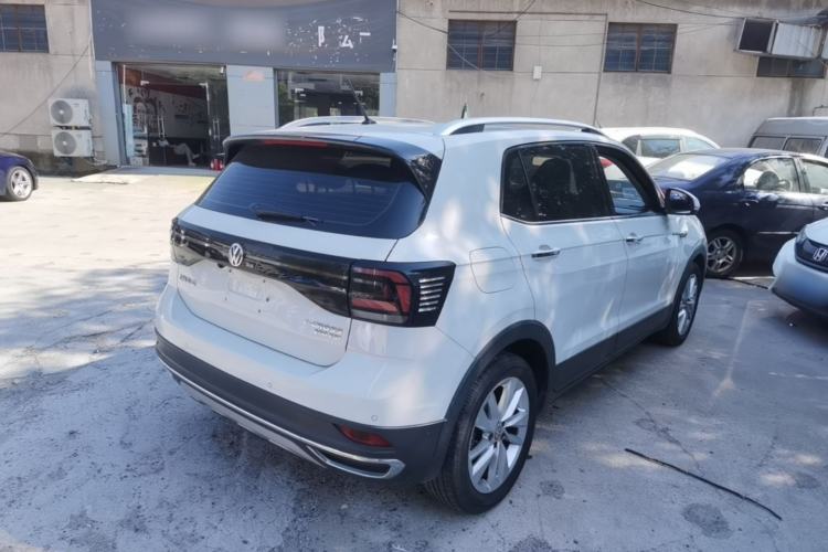 Used Volkswagen T-Cross 2019 280TSI DSG Comfort Edition Rear Right 45 Deg