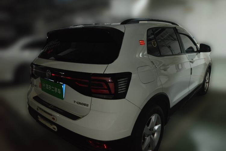 Used Volkswagen T-Cross 2019 1.5L Automatic Fashion Edition Rear Right 45 Deg