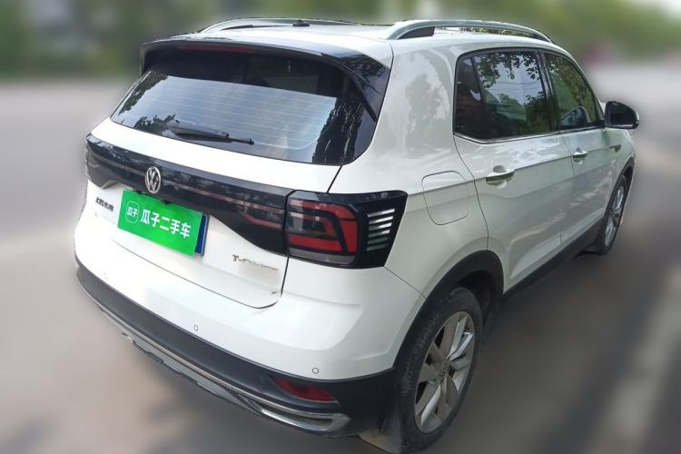 Used Volkswagen T-Cross 2019 280TSI DSG Comfort Edition Rear Right 45 Deg
