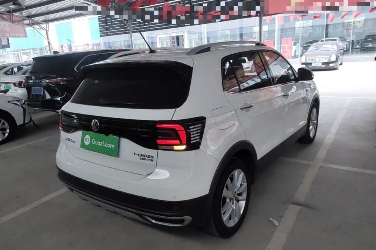 Used Volkswagen T-Cross 2019 280TSI DSG Comfort Edition Rear Right 45 Deg