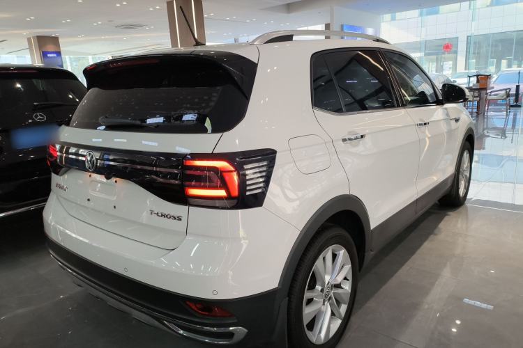 Used Volkswagen T-Cross 2019 1.5L Automatic Comfort Edition Rear Right 45 Deg