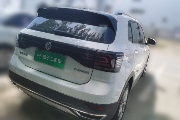 Used Volkswagen T-Cross 2019 1.5L Automatic Comfort Edition Rear Right 45 Deg