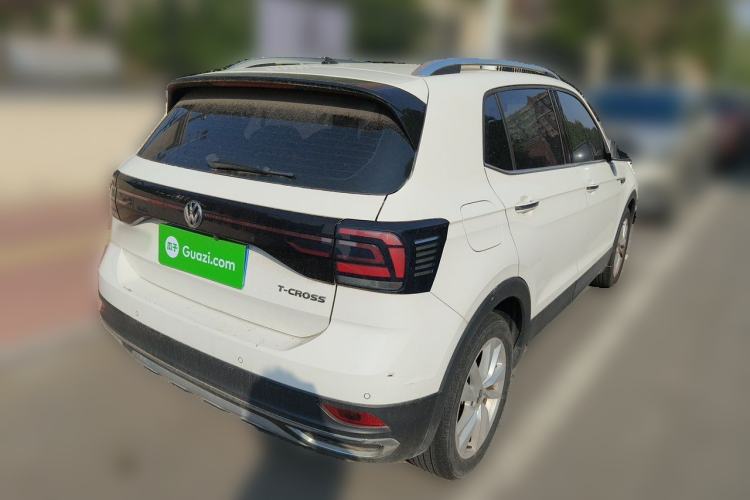 Used Volkswagen T-Cross 2019 1.5L Automatic Comfort Edition Rear Right 45 Deg