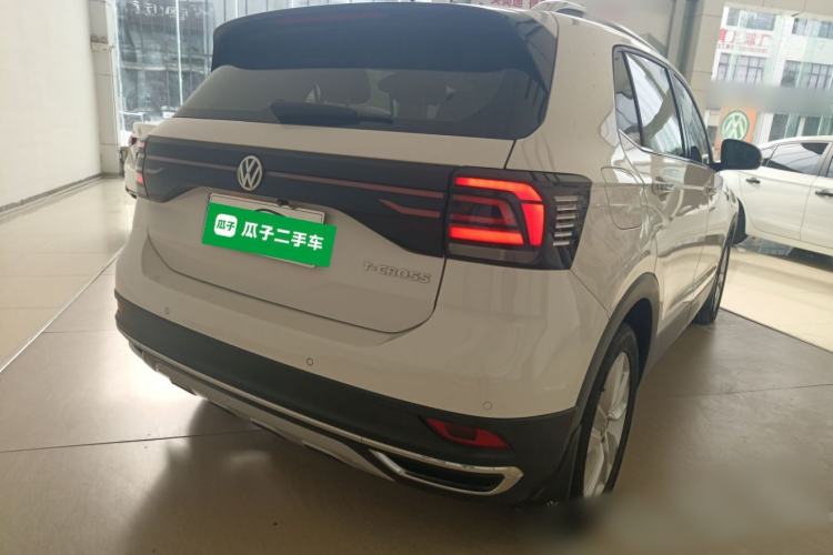 Used Volkswagen T-Cross 2019 1.5L Automatic Comfort Edition Rear Right 45 Deg