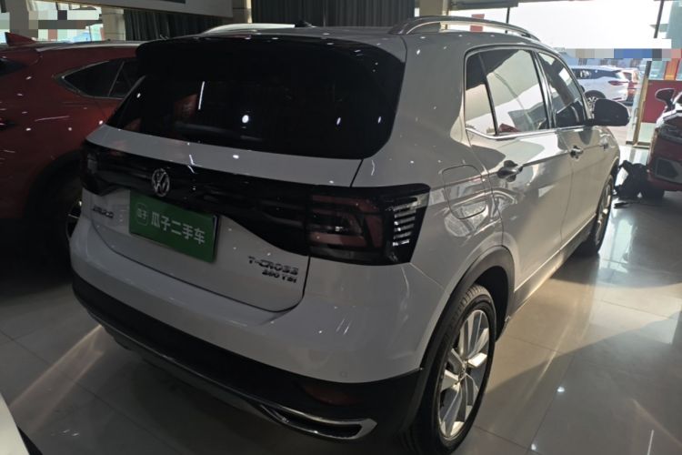 Used Volkswagen T-Cross 2019 280TSI DSG Comfort Edition Rear Right 45 Deg