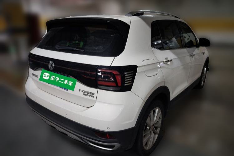 Used Volkswagen T-Cross 2019 280TSI DSG Comfort Edition Rear Right 45 Deg
