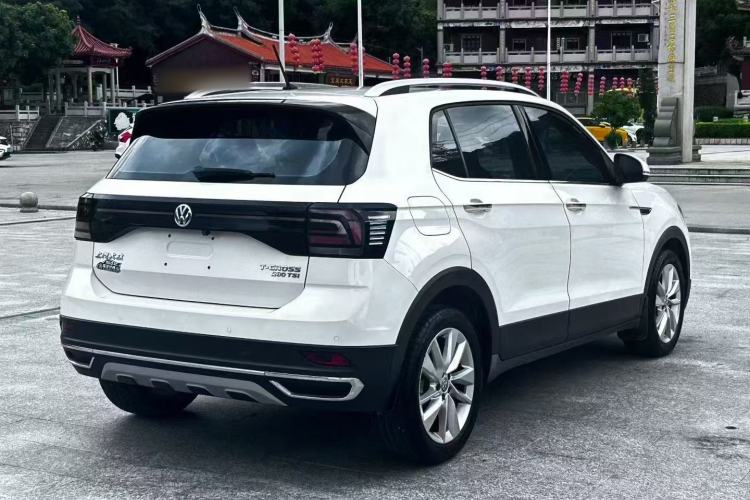 Used Volkswagen T-Cross 2019 280TSI DSG Comfort Edition Rear Right 45 Deg